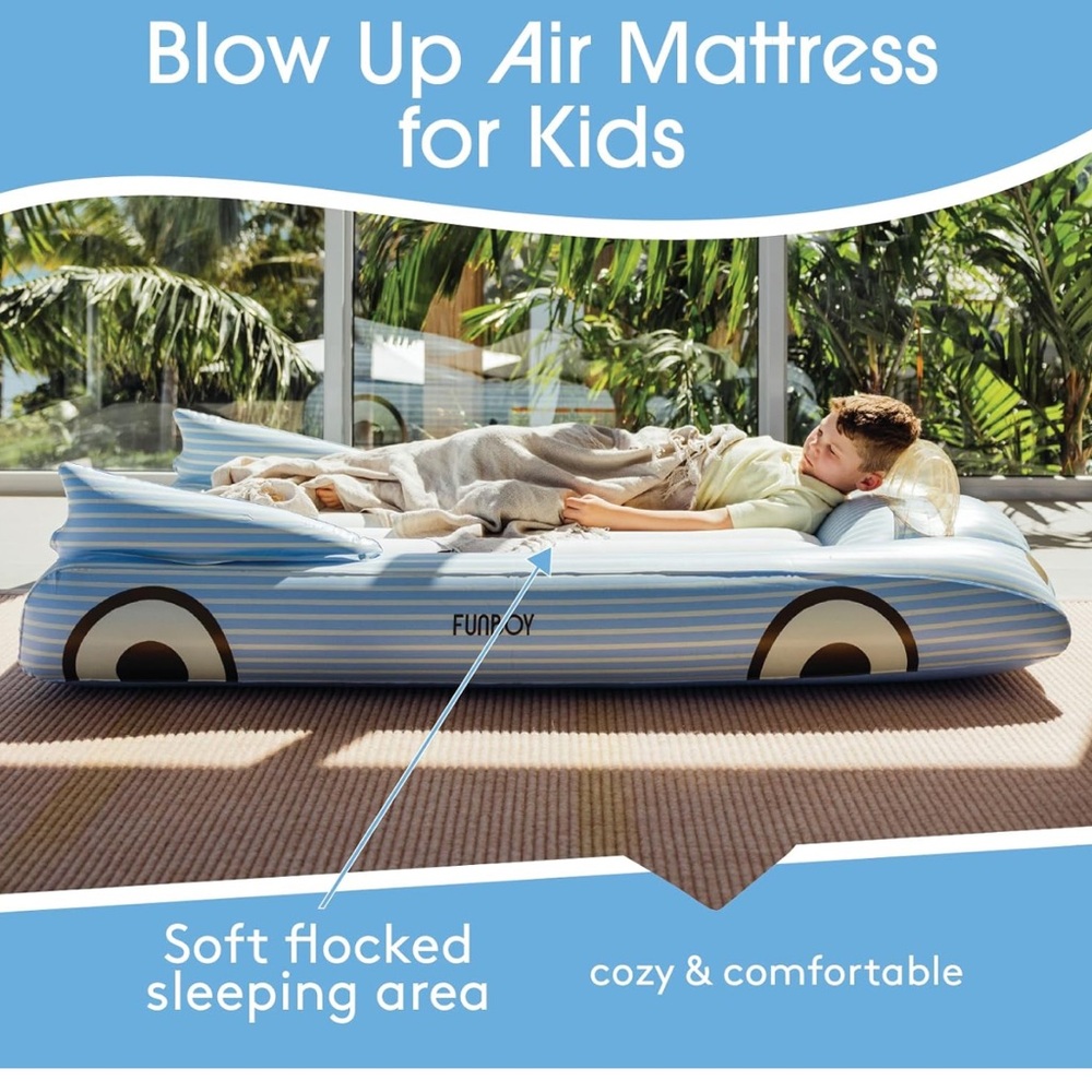 Funboy Striped Inflatable Car Float - Picture 2 of 5